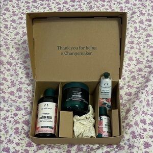The Body Shop British Rose Skincare Collection